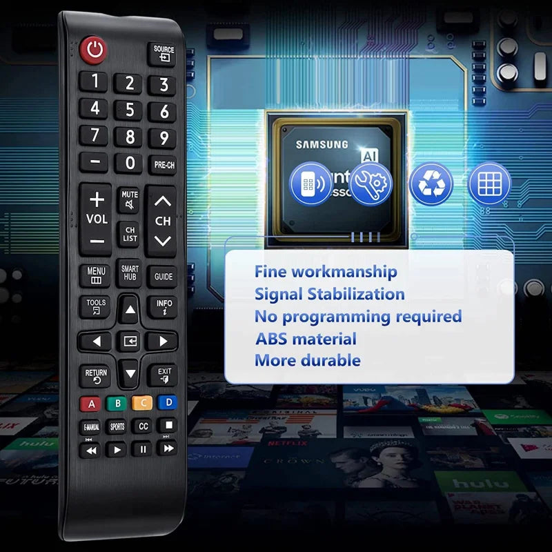 New TV Remote Control Smart TV Replacement Remote Control BN59-01175N for Samsung TV LED 3D Universal