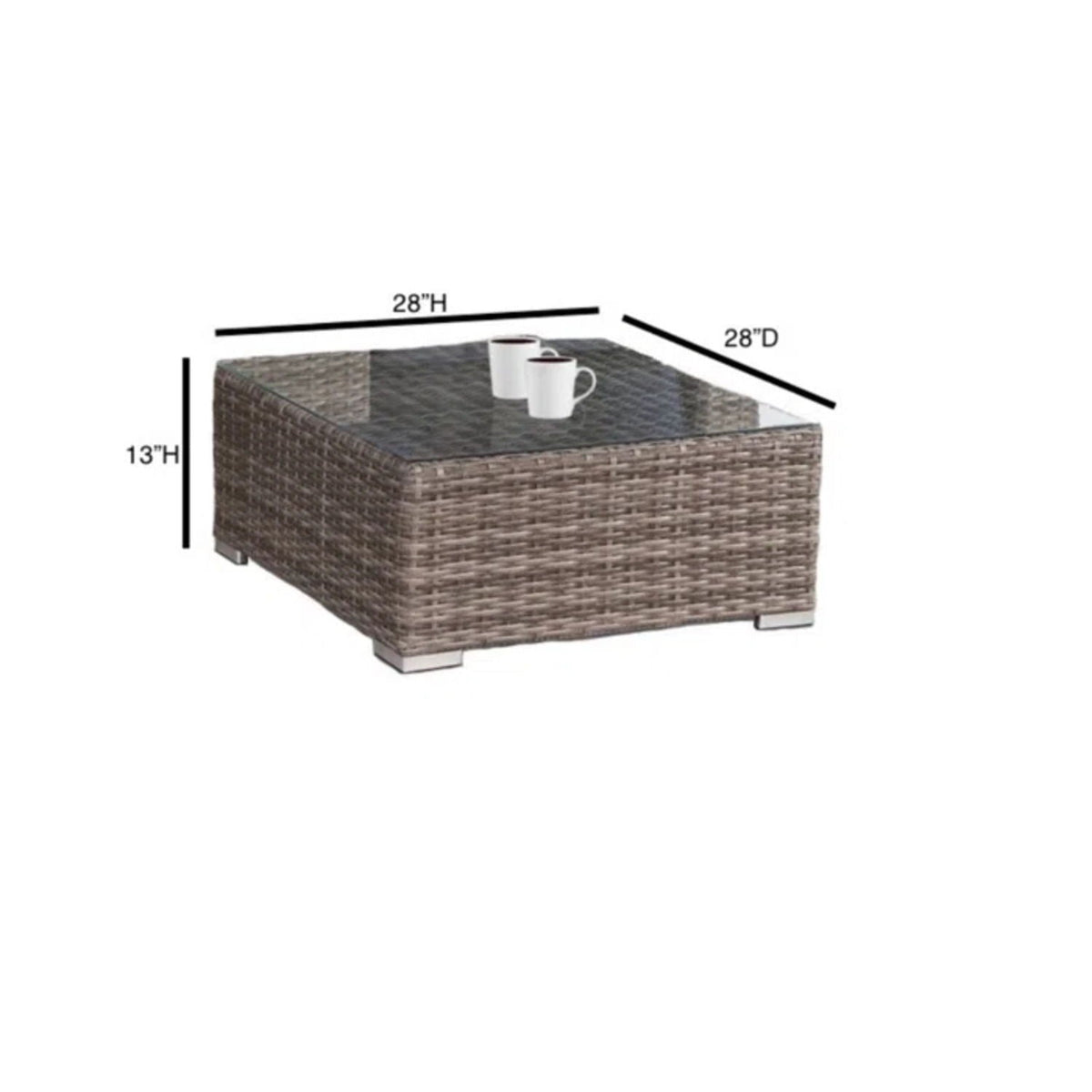 Stylish Entertainment Sectional Set, Outdoor Living