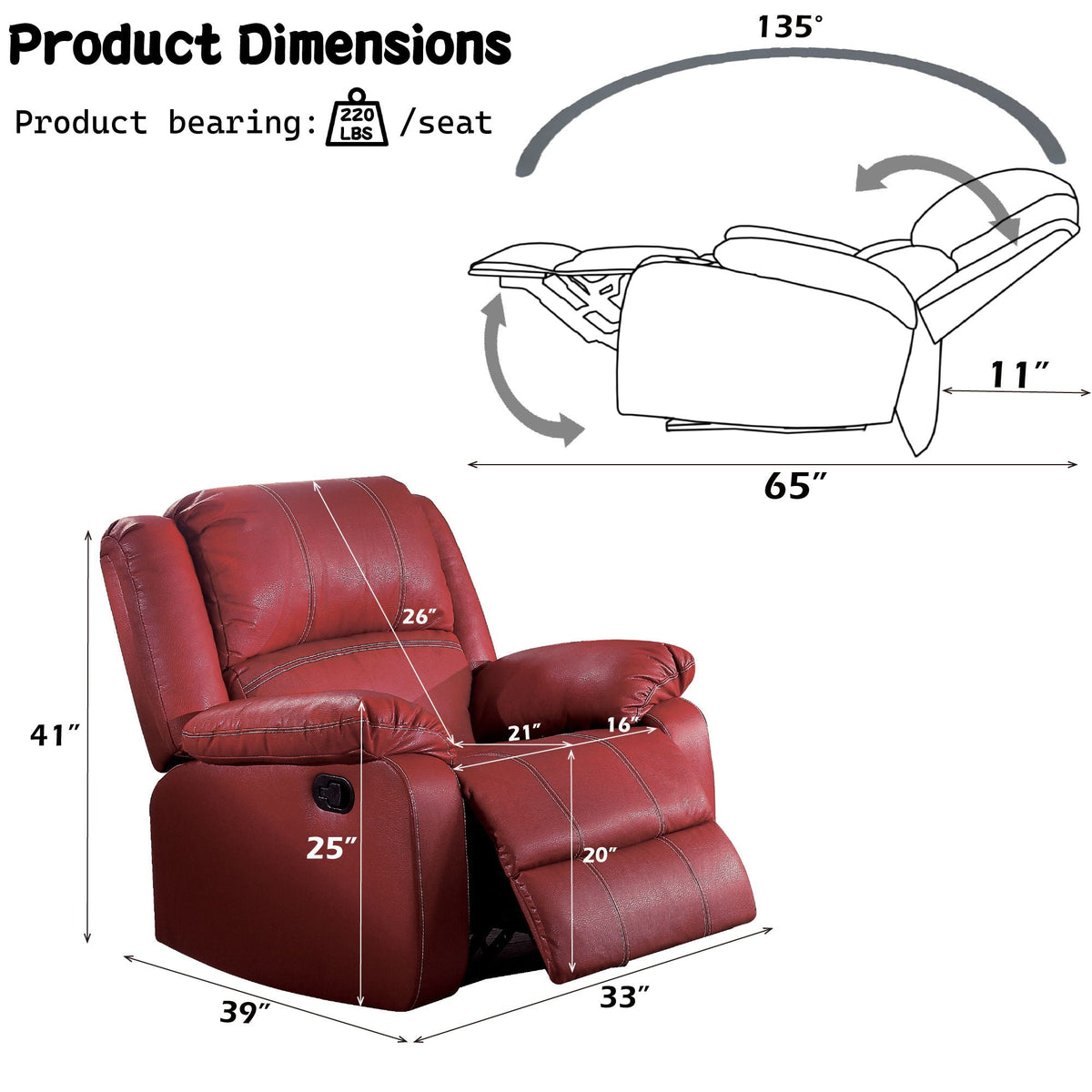 Zuriel - Recliner Chair