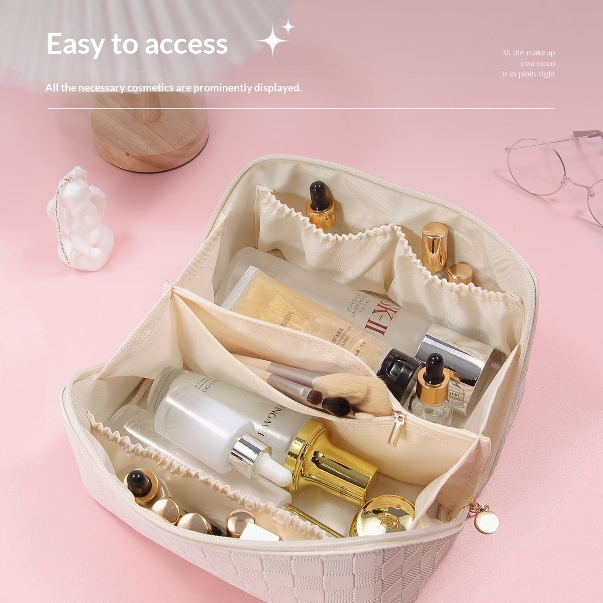 Large-Capacity Toiletry Bag Multi-Functional And Waterproof