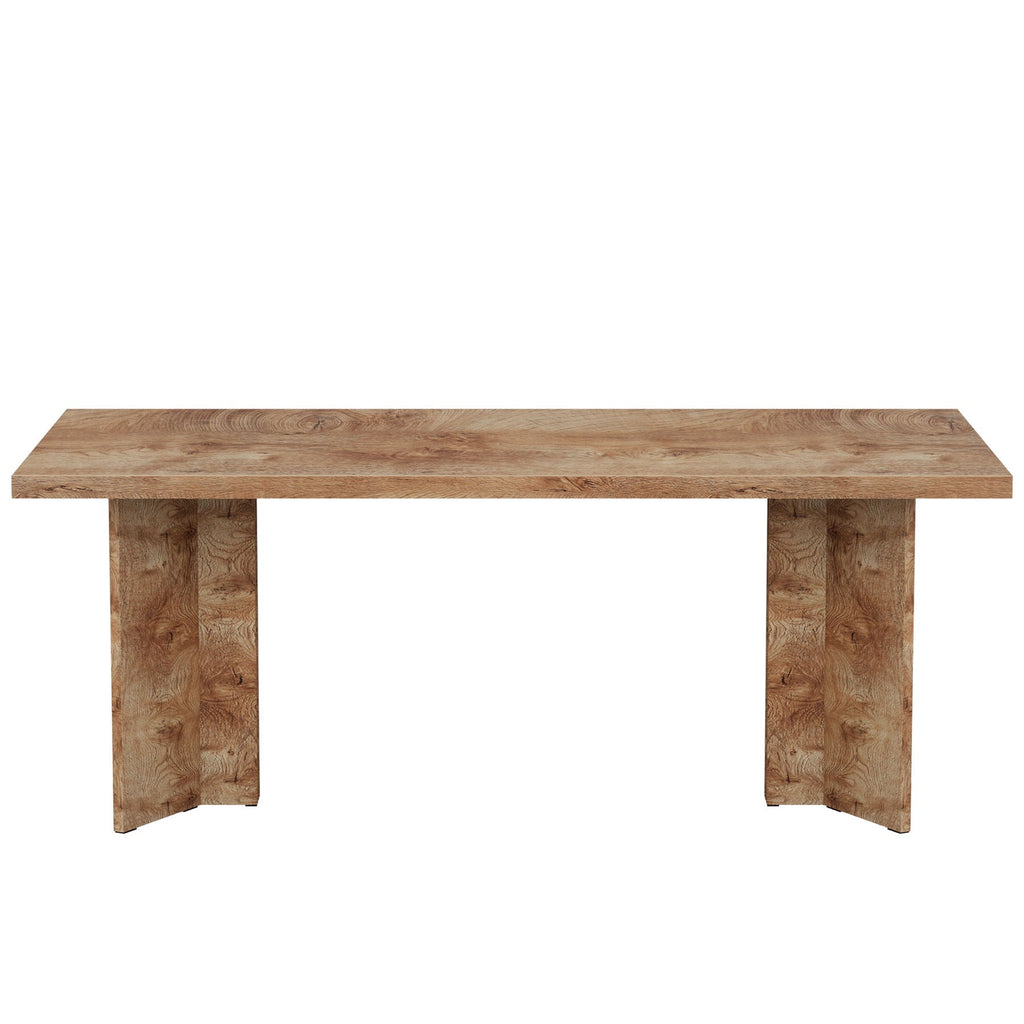 Dining Table For 4 - 6 People, Kitchen Table With Thick Top