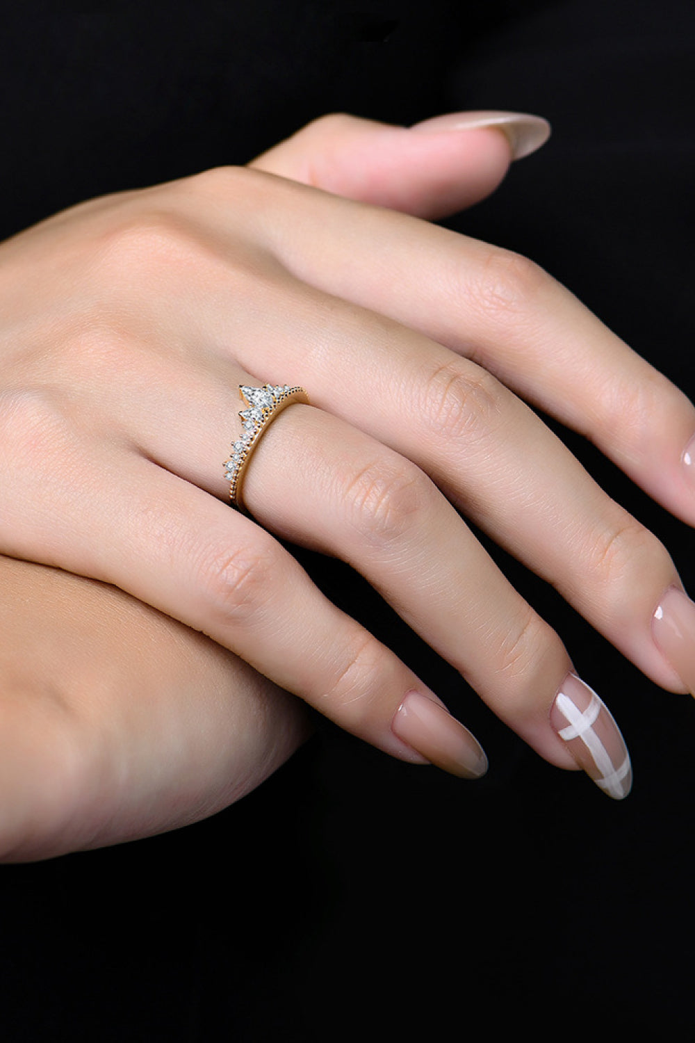 Crown Shape Sparkala™ Ring