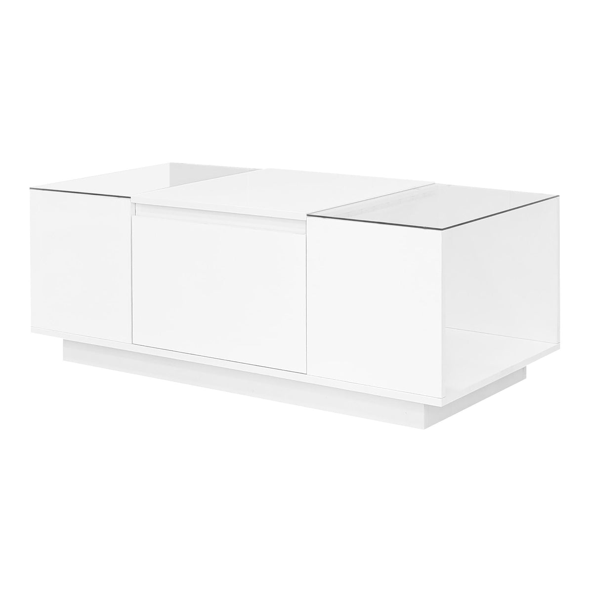 LED Coffee Table, Modern Center Table
