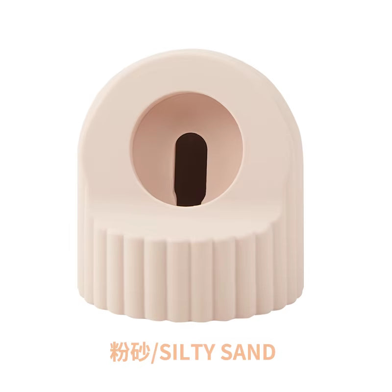 Soft Silicone Charger Stand for Apple Watch Series 8 7 6 5 4 3 2 1 SE Iwatch Station Dock Charging Desktop Holder Accessories