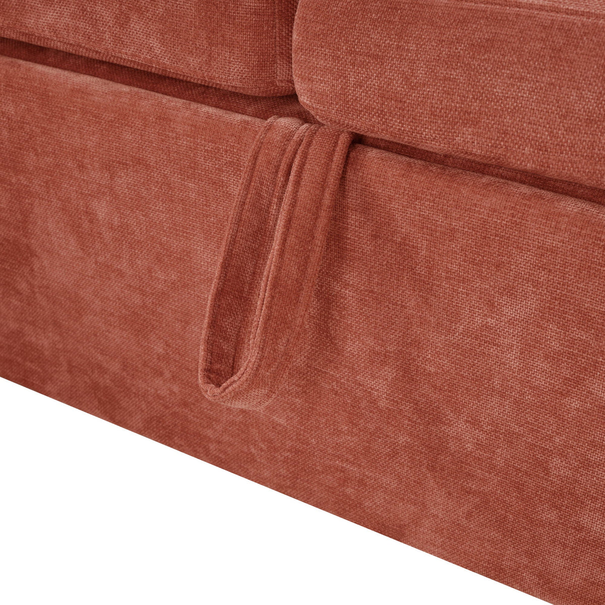 Modern L Shaped Sectional Sofa Bed With Hidden Storage Upholstery