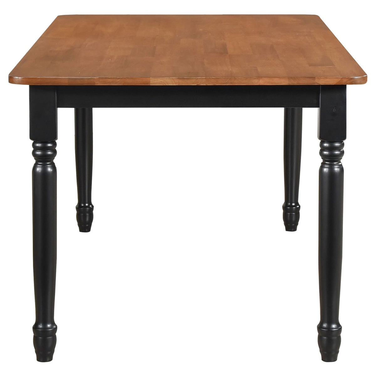Hayward - Dining Table Rectangular Table With Rounded Edge Top - Walnut