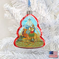 Balthazar Three Kings Mercury Glass Ornament by G. DeBrekht - Nativity Holiday Decor - 772016
