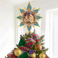 Classic Nativity Star Tree Topper Wooden Décor by D. Gelsinger - Nativity Holiday Décor - 89502-DG