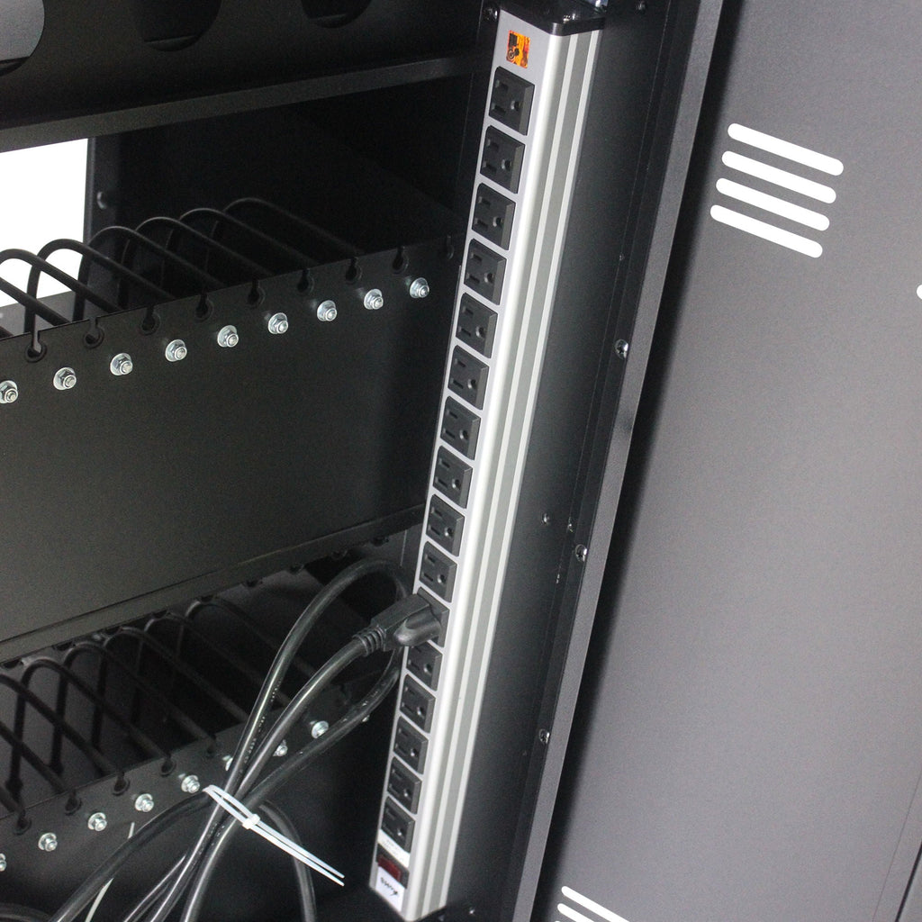 Mobile Charging Cart For Tablets Laptops 35, Device Capacity Matt Metal
