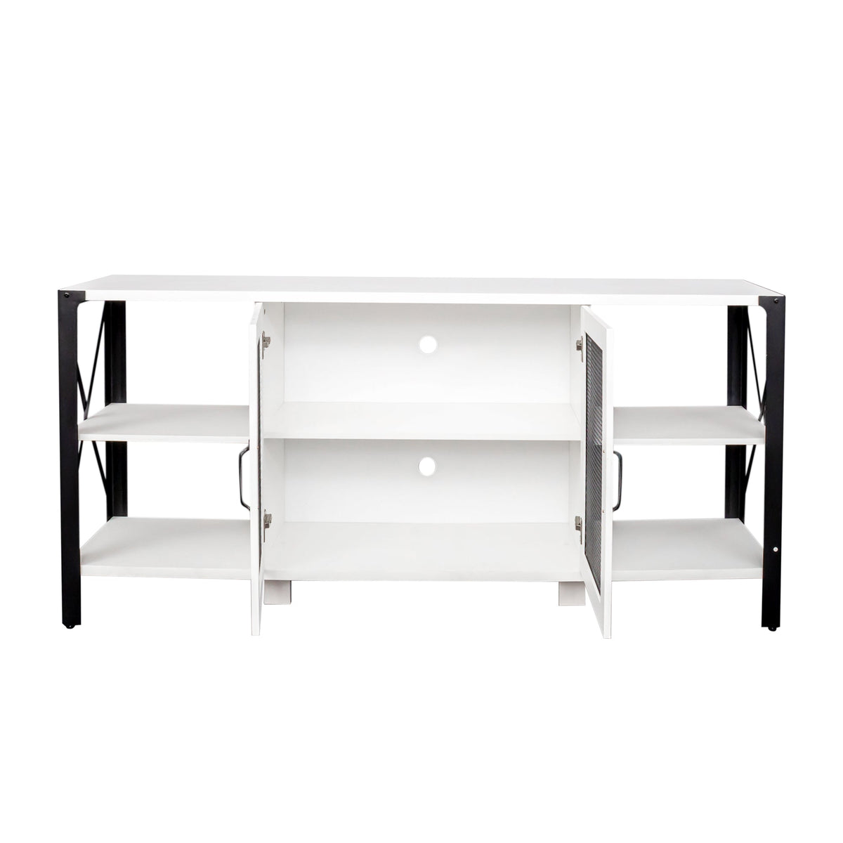 Industrial TV Stand for Living Room and Bedroom