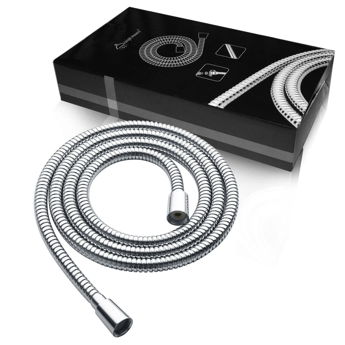 79 Inch Shower Hose For Hand Held Shower Head-Stainless Steel Hose