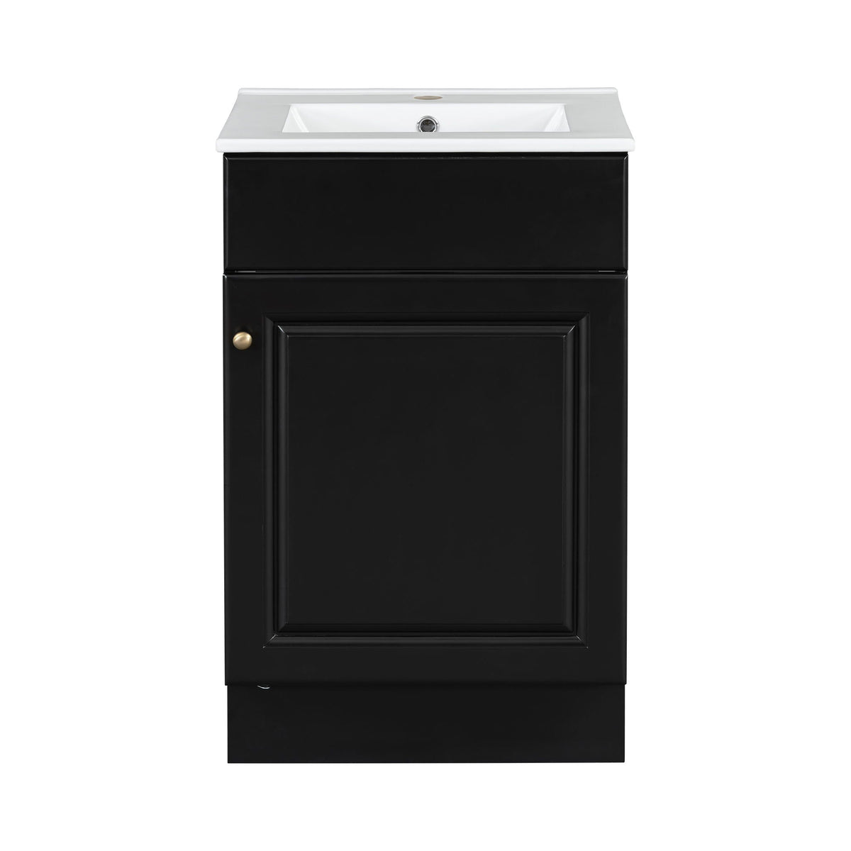 Bathroom Vanity With Sink, Cabinet With Adjustable Shelf