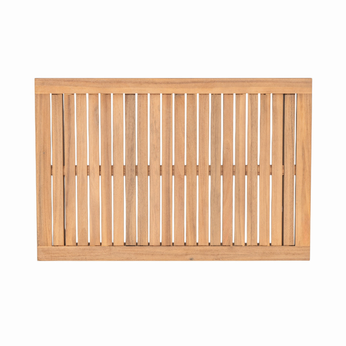 Outdoor 2pc Acacia Wood and Rope Patio Chat Set