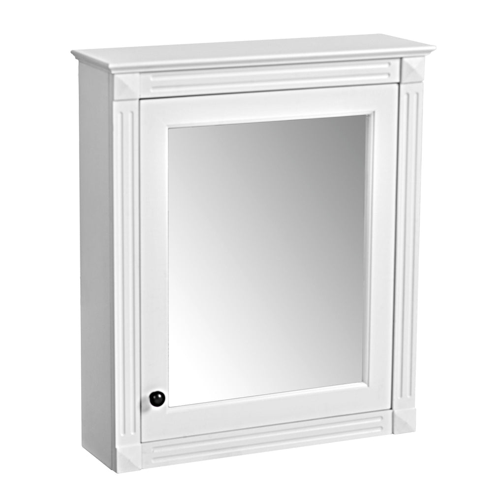 Wall Mounted Bathroom Storage Cabinet With Mirror, Medicine Cabinet With Height Adjustable Shelf
