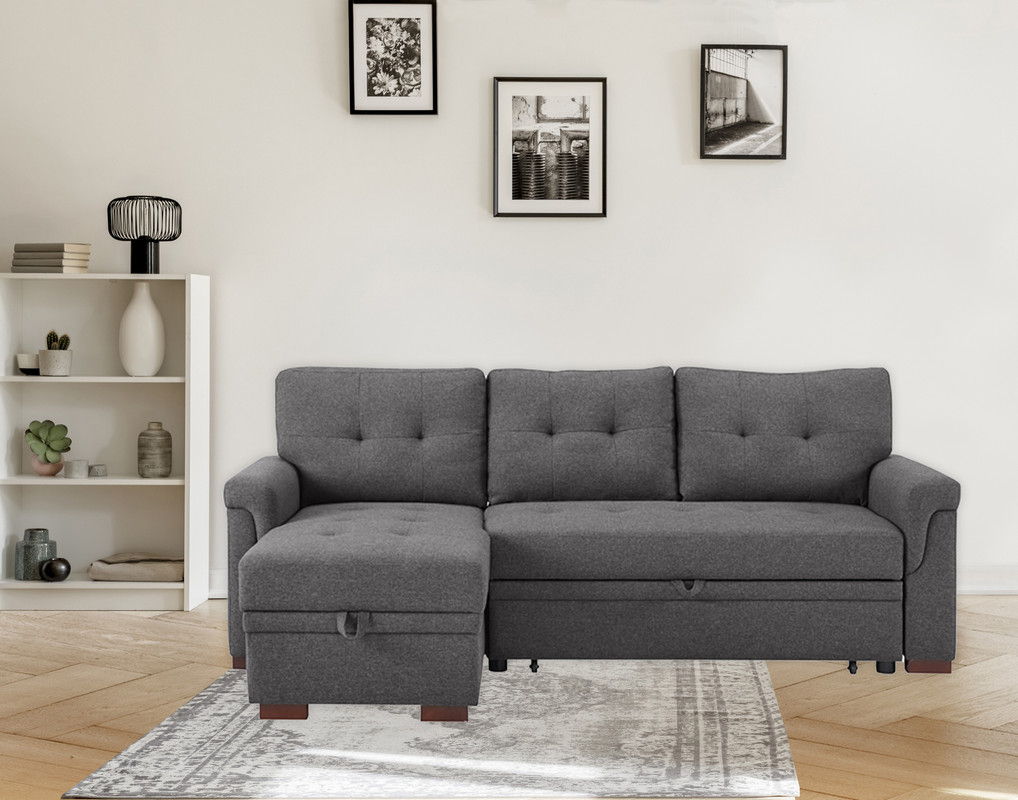 Sierra - Reversible Sleeper Sectional Sofa With Storage Chaise