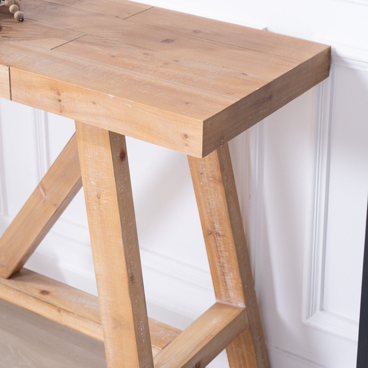 A-Frame Console Table - Natural