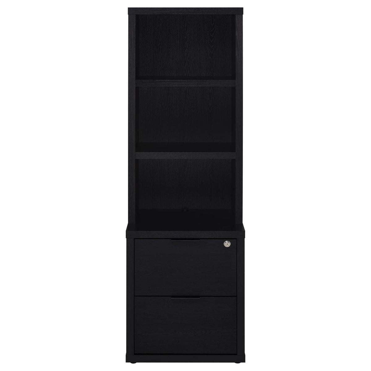 Geary - 3 Piece Wall Unit Bookcase Set With USB Storage