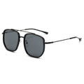 Fashionable Oversized Metal Sunglasses With A Premium Feel