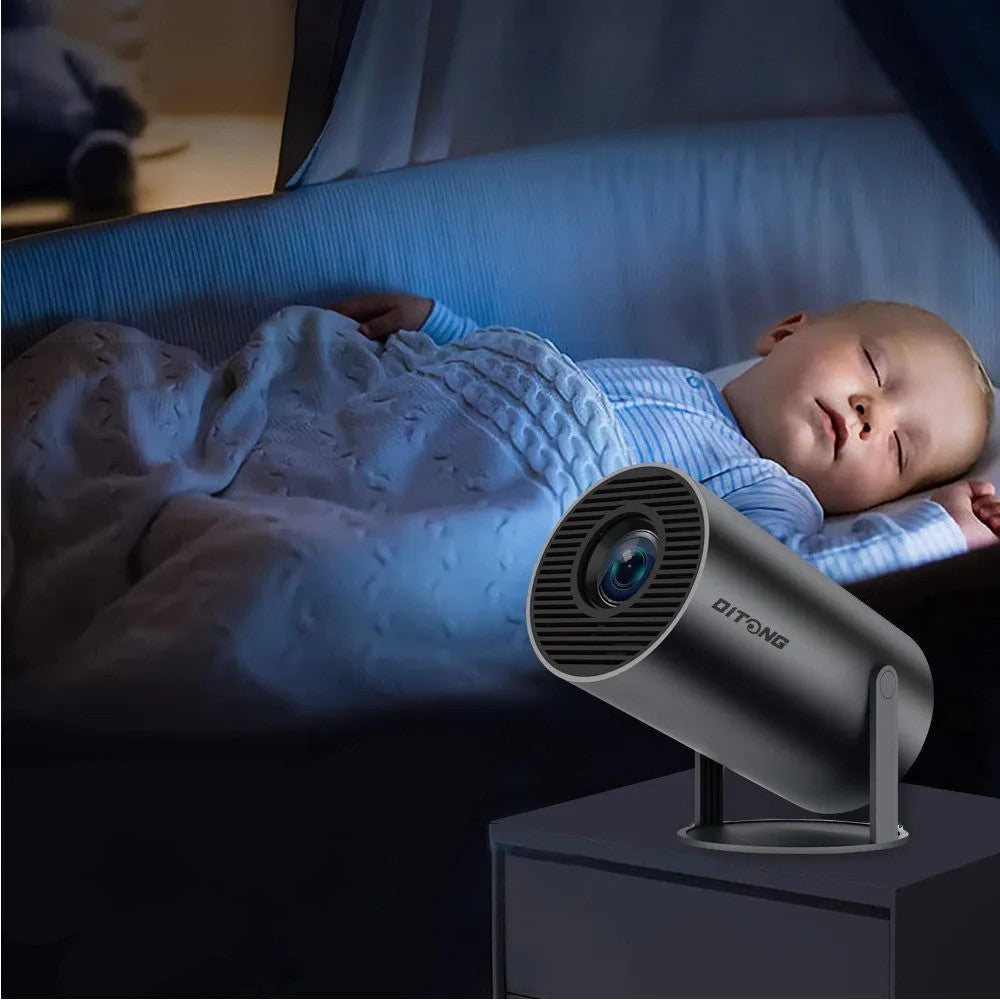 Portable 4K Projector - Home Cinema Outdoor Projetor