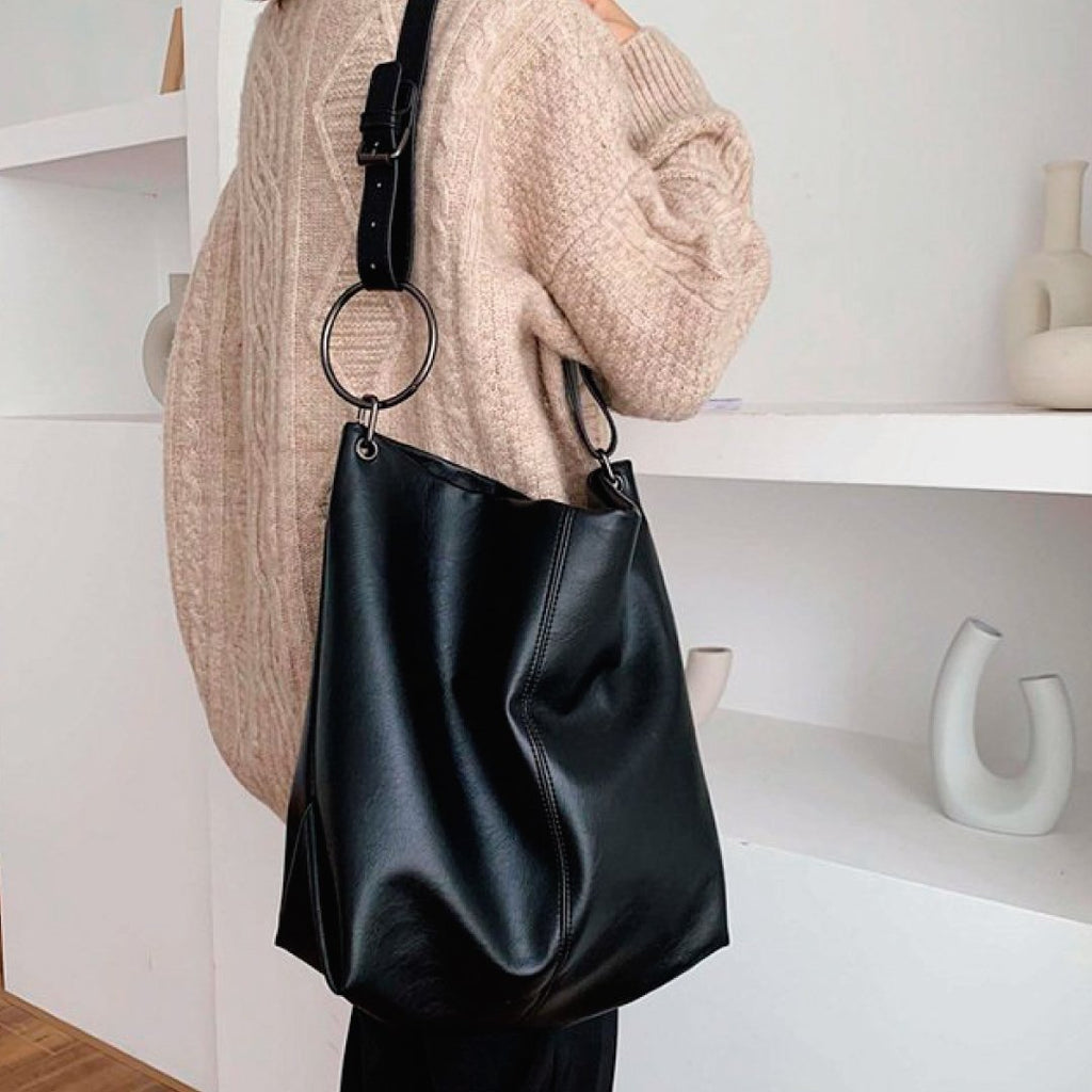 CeCe Vegan Leather Shoulder Bag
