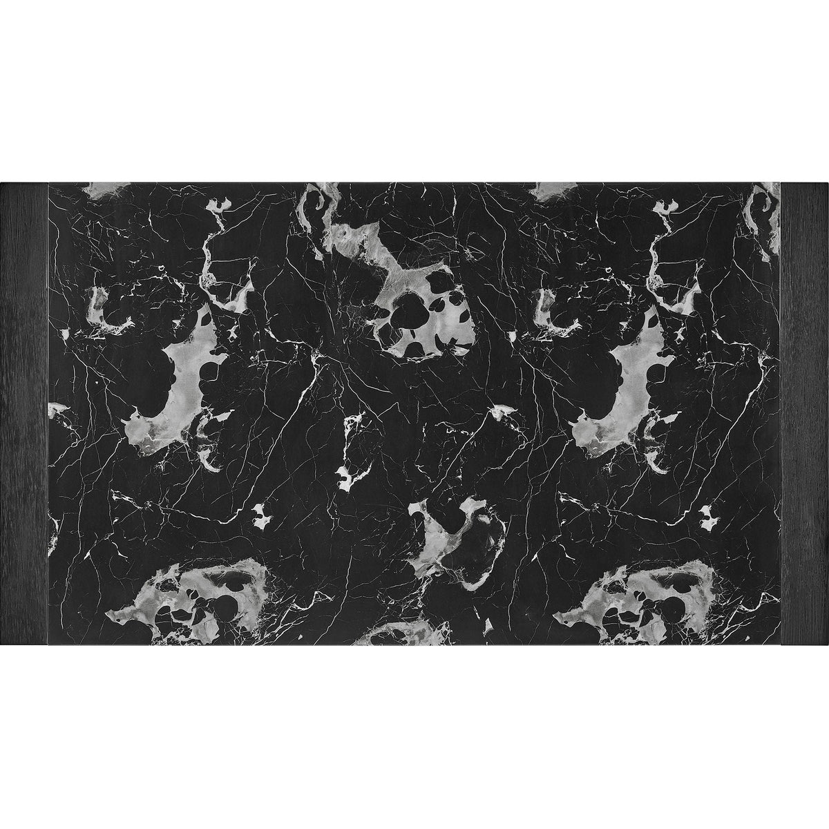 Dining Table And 4 Padded Chairs - Black