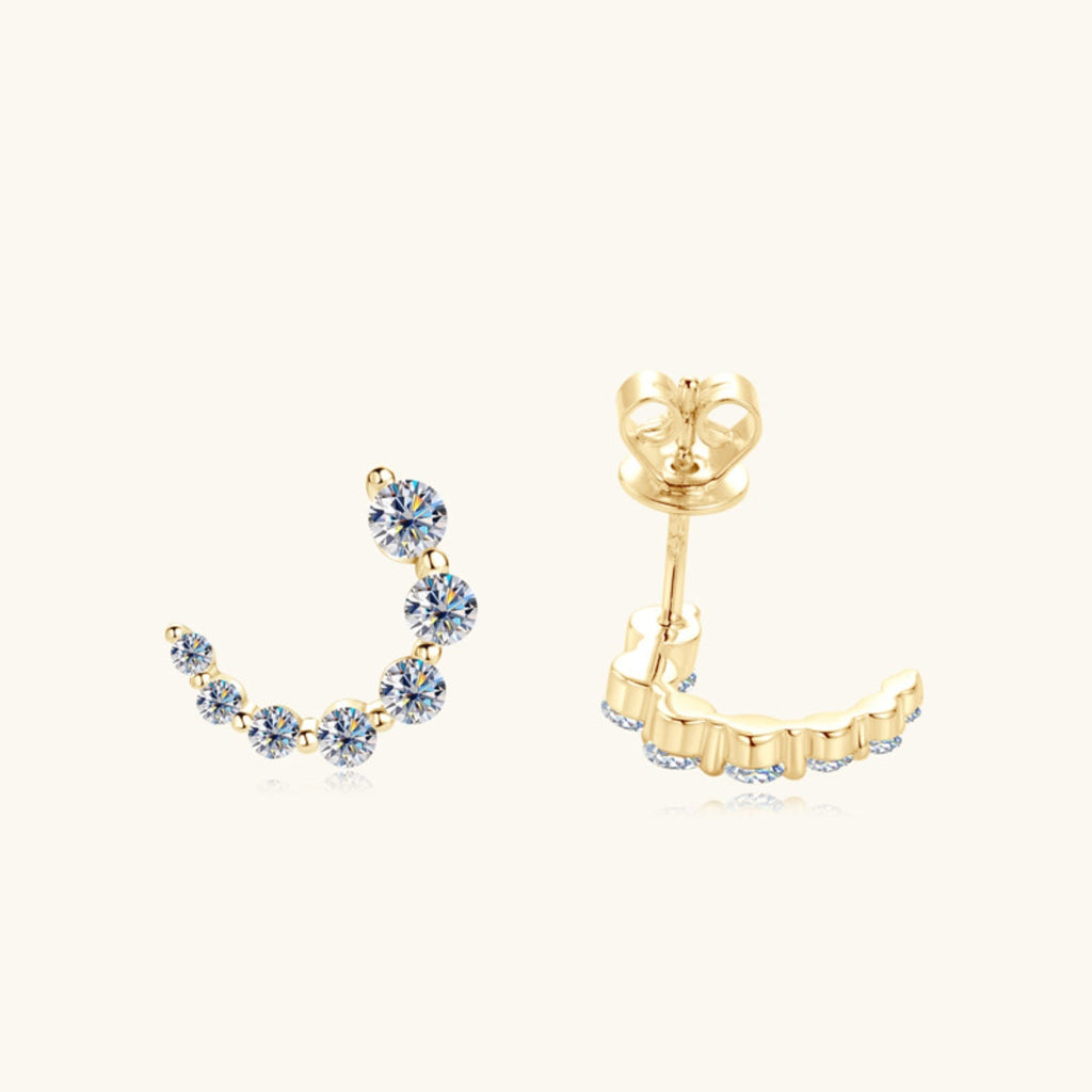 Pure Sterling Silver Inlaid Sparkala™ Stud Earrings