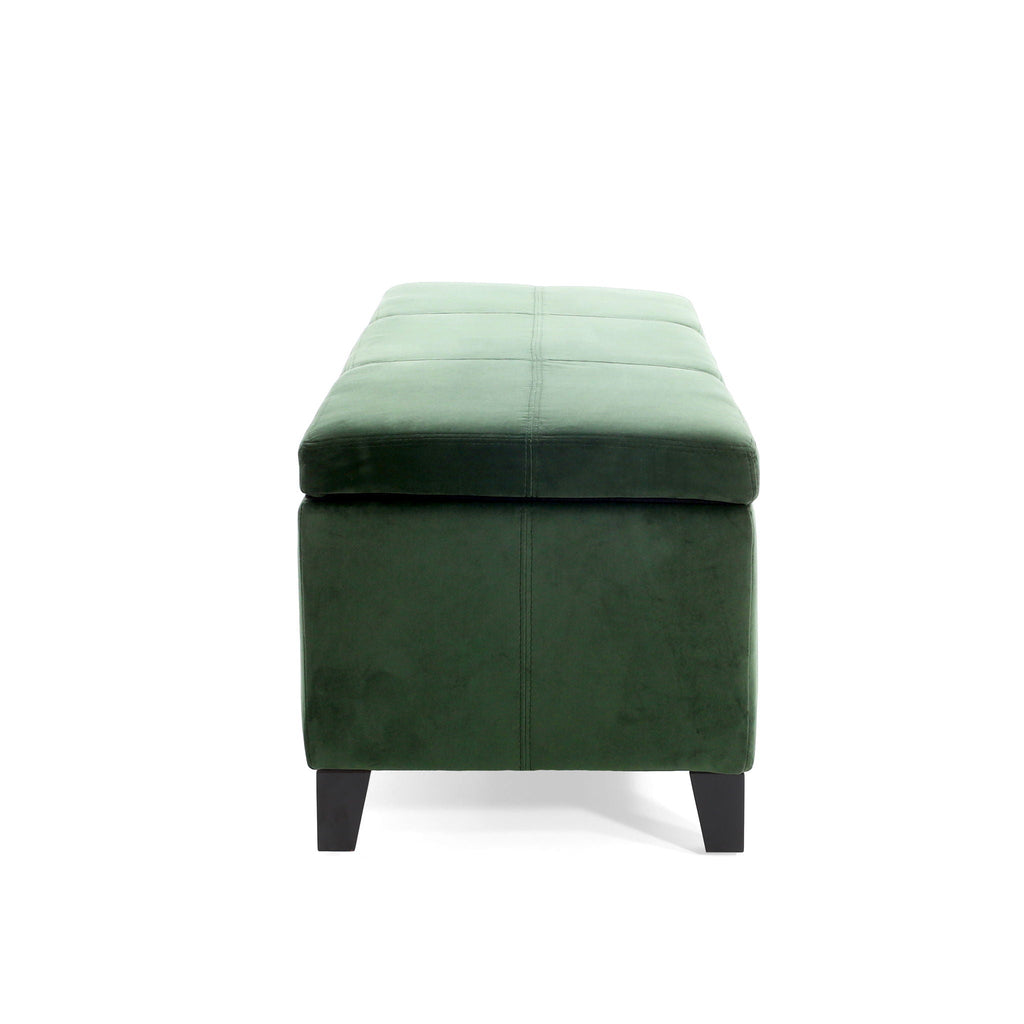 Upholstered Storage Ottoman Bench