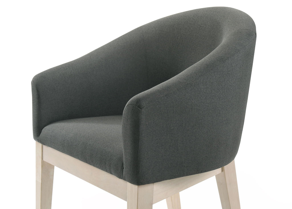 Neroli - Barrel Accent Chair (Set of 2) - Gray