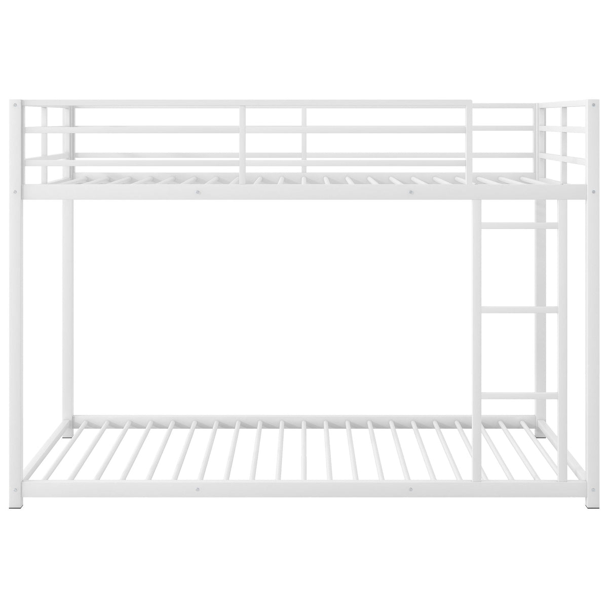 Metal Bunk Bed, Low Bunk Bed With Ladder