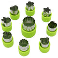 9-Pieces Set: LENK Vegetable Cutter Shapes