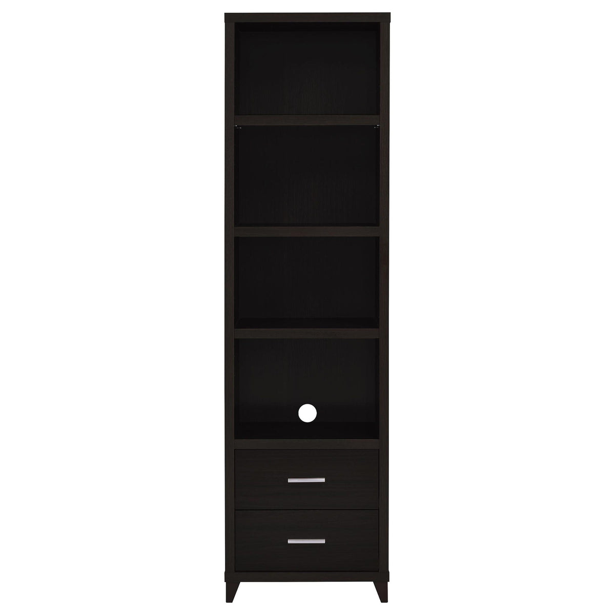 Barnaby - 4 Piece Rectangular Entertainment Center - Cappuccino