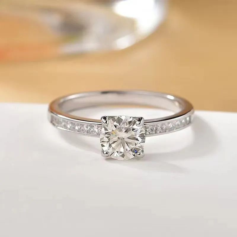 2 Carat Sparkala™ Zircon 925 Sterling Silver Ring