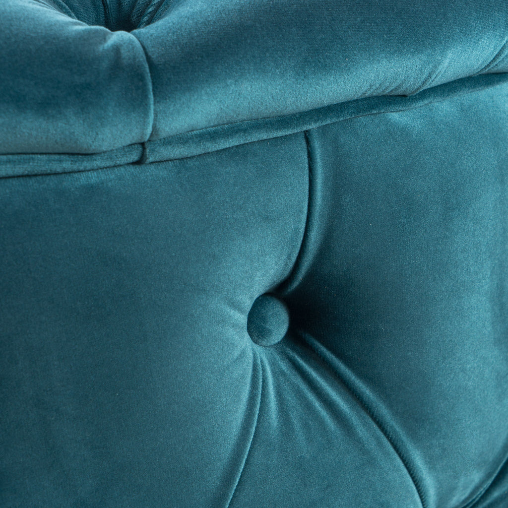 Modern Glam Ottoman Velvet