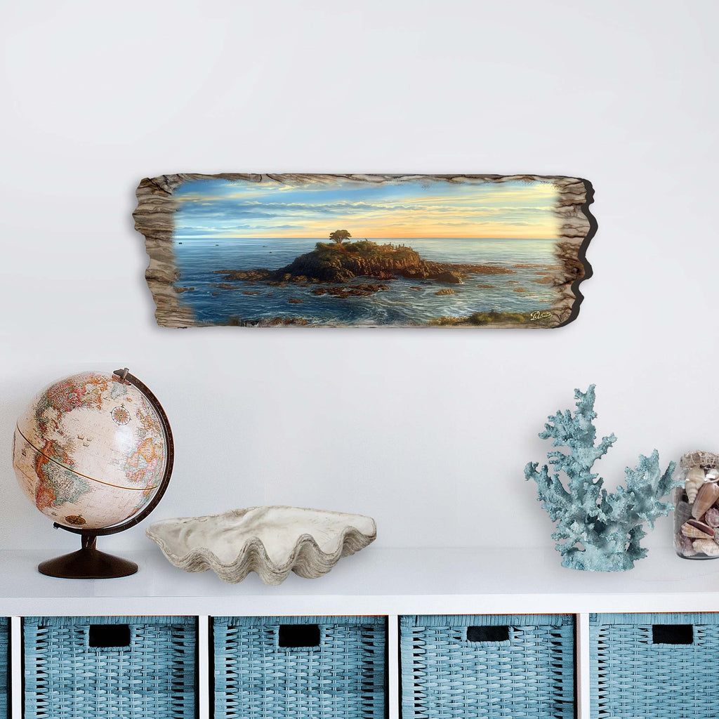 Ocean View Wooden Wall Art by G. DeBrekht Coastal Decor - 8491104W