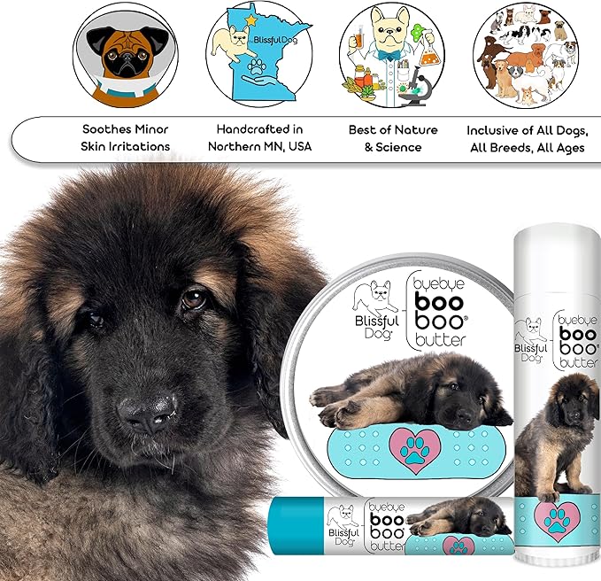 The Blissful Dog Leonberger Boo Boo Butter, 2-Ounce