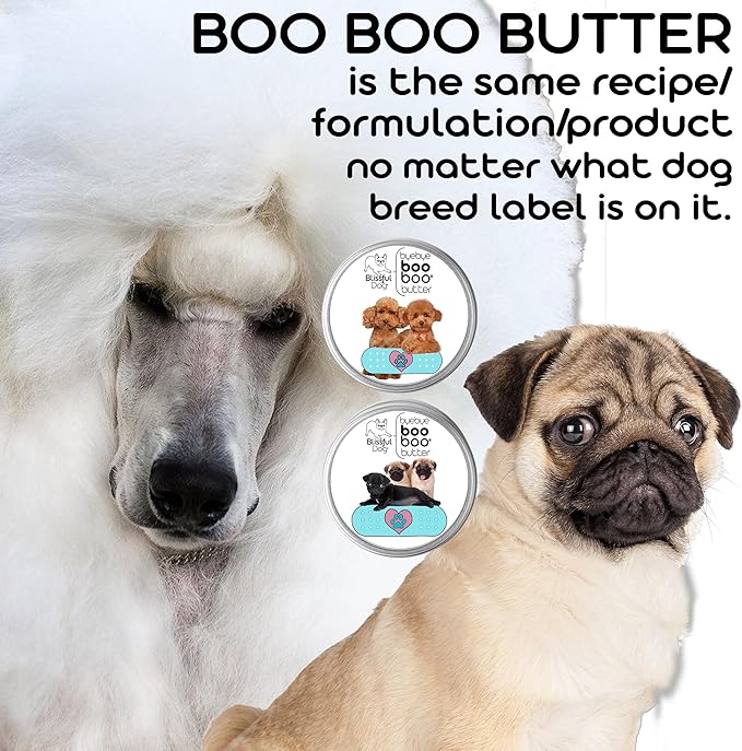 The Blissful Dog 1 oz TIN Bull Terrier Booboo Butter