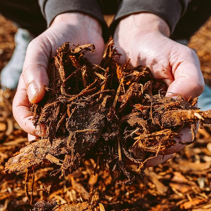 Premium Cypress Mulch for Landscaping, Gardens, Lawns, Reptile Bedding, and Potted Plants (1 CF - 28 L - 30 QTS)