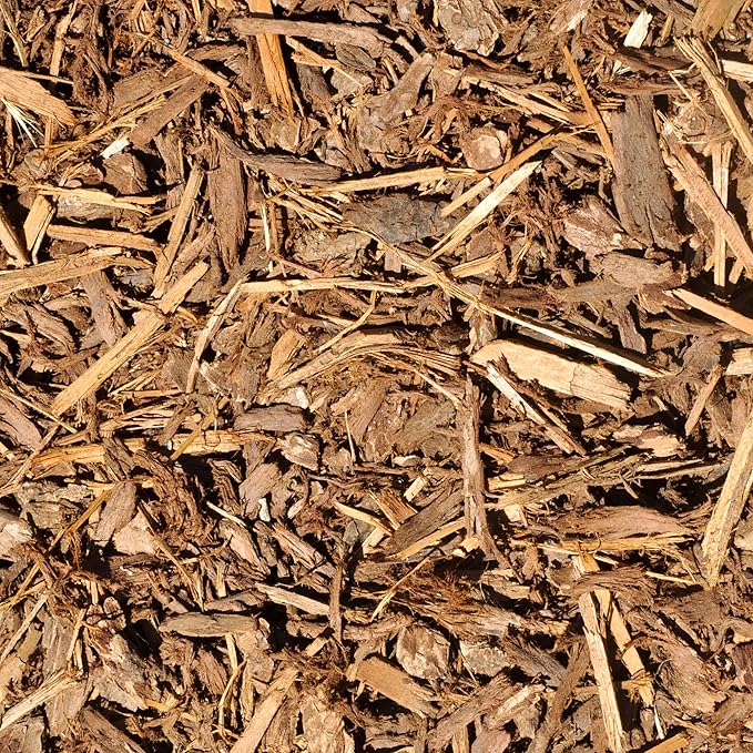 Premium Organic Wood Mulch for Gardens, Landscaping, Potted Plants, and Vegetable Gardens (0.2 CF - 4.8 L - 5 QTS)