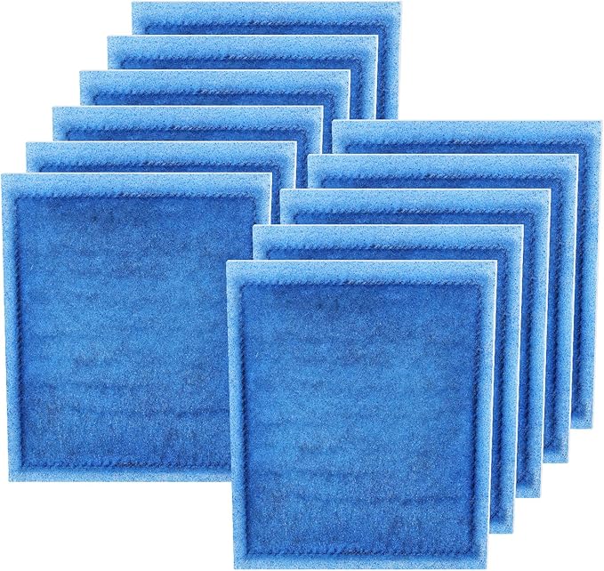 12 Pack Aquarium Filter Cartridges Designed for Maruneland Penguin Power Filter, Compatible with Marineland Penguin Power Filters 200/350, for Tech EZ-Change #3