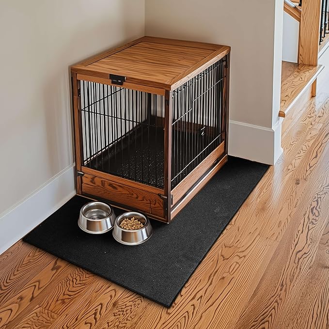 Mohawk Home Heavy Duty Rubber Stall Mat - Gym Floor- Under Dog Crate - All Purpose Utility 3' x 4' - 1/2" Thick (Pack of 10)