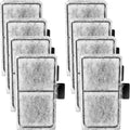 AQQA 8 Pack Aquarium Filter Cartridge Replacement Fish Tank Filter Cartridge for Aquarium Internal Filter (Medium)