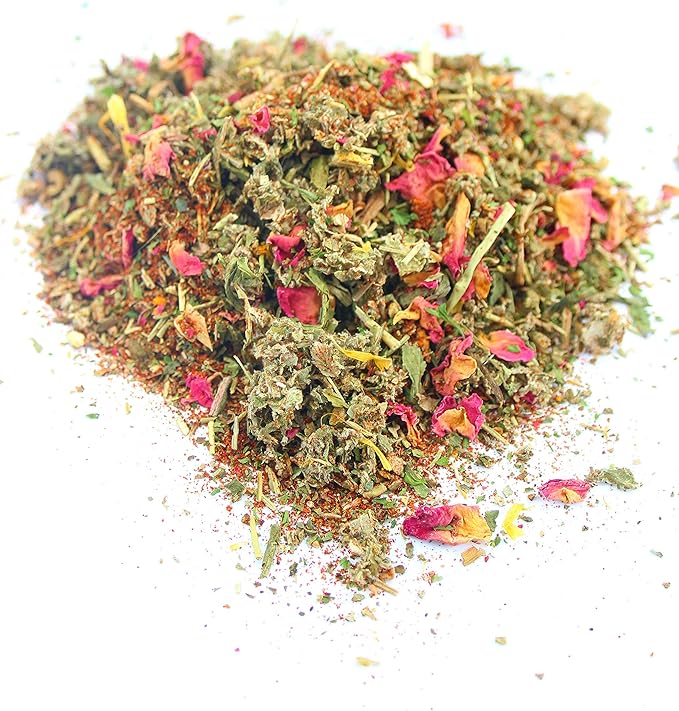 Non-GMO Backyard Chicken Nesting Herbs (4 lb) - Naturally Keep A Clean Coop Your Hens Will Love - Chicken Supplies and Feed WormBGone