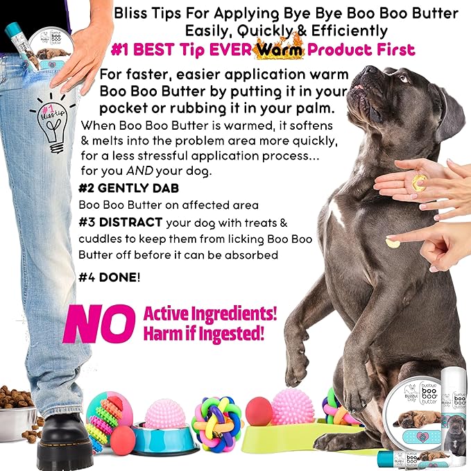 The Blissful Dog Cane Corso Boo Boo Butter, 4-Ounce