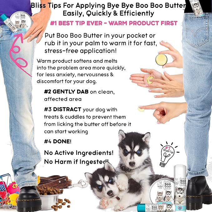 The Blissful Dog .15 oz Tube Husky Booboo Butter