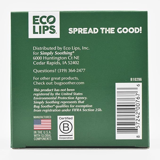 Bug Soother Wipes (15-ct) - Natural Mosquito Repellent & Deterrent - 100% DEET-Free Safe Single-Use Bug Wipes for Adults, Kids, & Pets - Made in USA