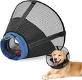 Dog Cone Collar to Stop Licking: Breathable Mesh Elizabeth Recovery Collar Alternative with Soft Padded After Surgery Neuter Spay Wound, for Large Medium, Small Dogs, Normal Eating and Drinking