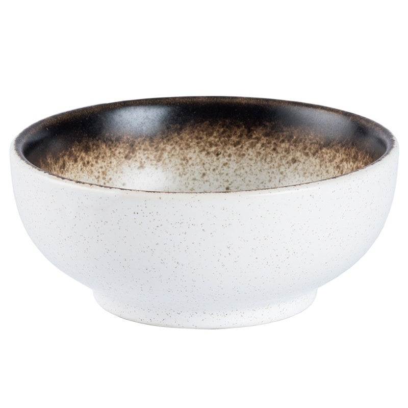 Japanese Style Porcelain Rice Bowls