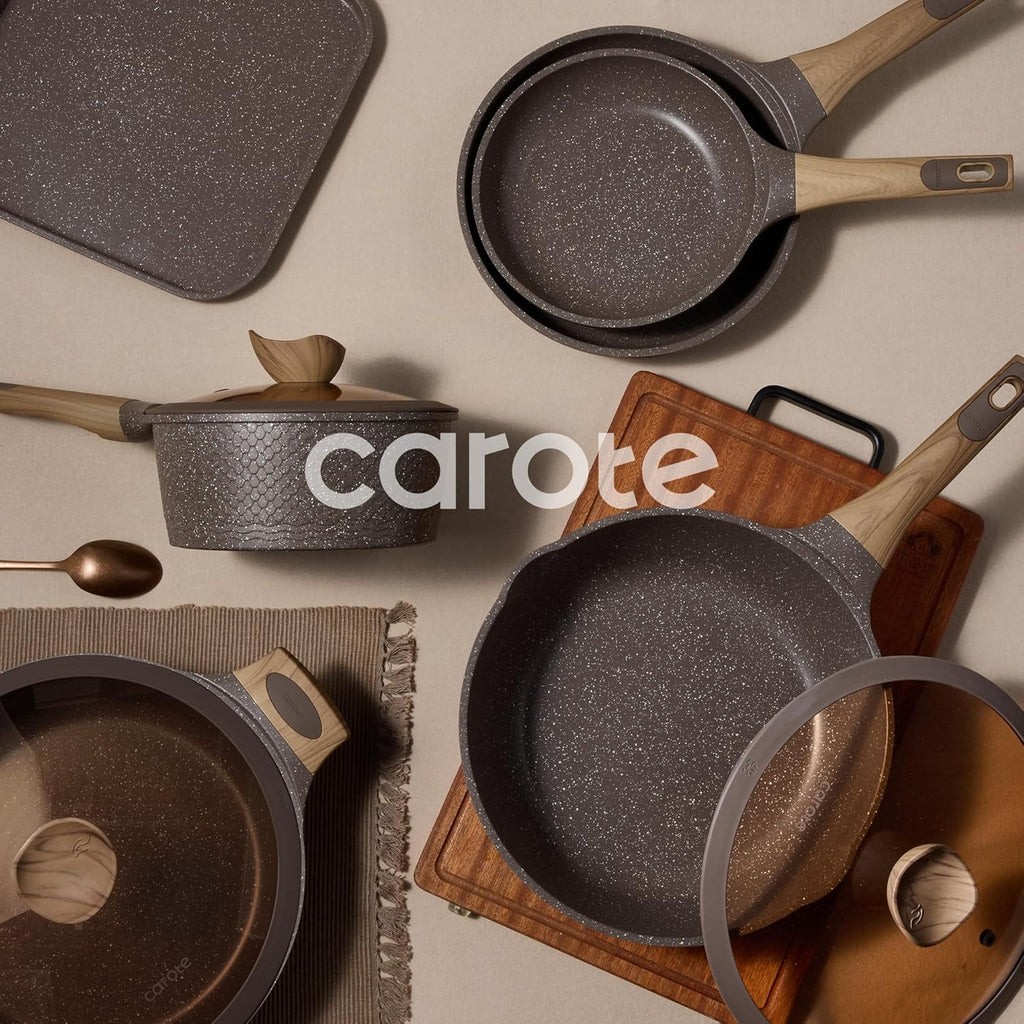 31Pcs Pots and Pans Set Non Stick, Cookware Set Pots and Pans Induction Cook Ware, Nonstick Kitchen Cooking, PFOA Free