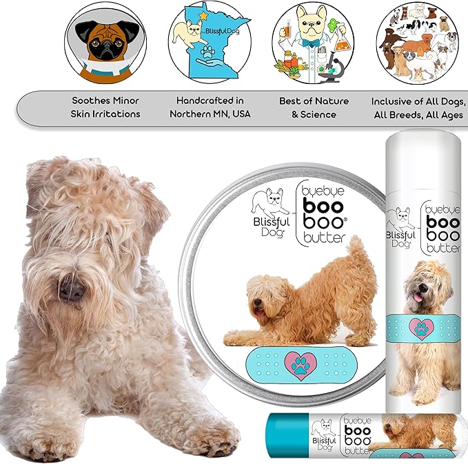 The Blissful Dog Soft Coated Wheaten Terrier Boo Boo Butter, 0.15 Ounce