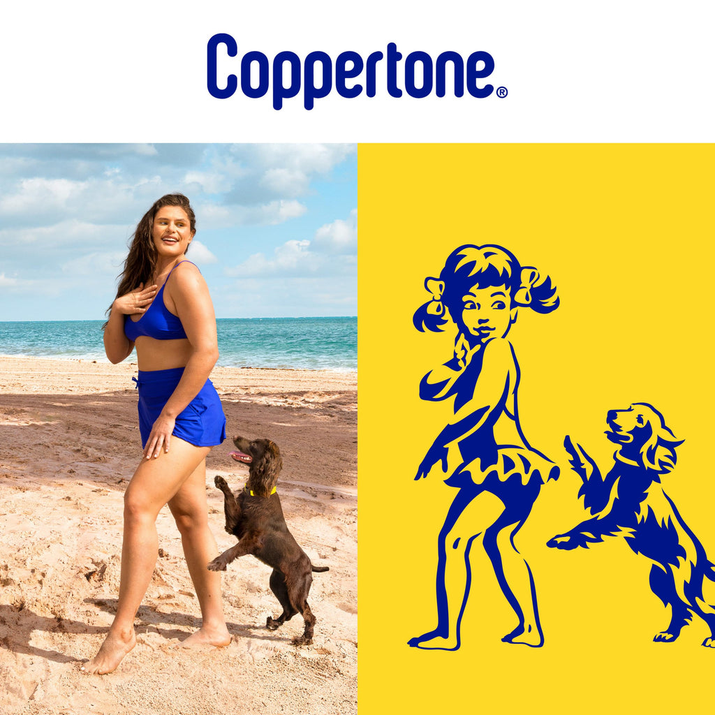 Coppertone Sport Sunscreen Lotion, Broad Spectrum SPF 50 Sunscreen Multi Pack, 7 Fl Oz, Pack of 2